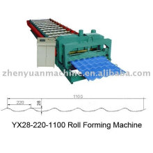 Lieferant für YX28-220-1100 Glazed Fliesen Rollenformmaschine, Stahl Dachformmaschine